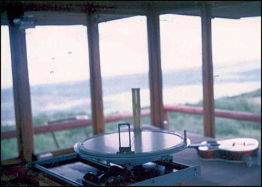 Interior with firefinder in summer