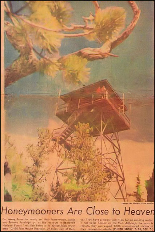 Denver Post ~1966 or 1967, photo by David Mathias