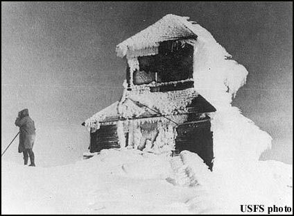 1921 (photos courtesy Fire Lookout Museum)