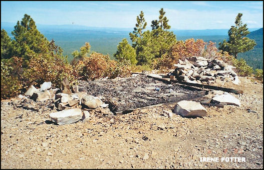 Site about two weeks after it was vandalized 6/2/2002