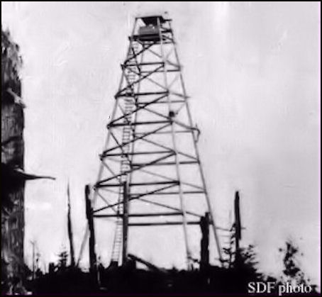 Original tower in 1930