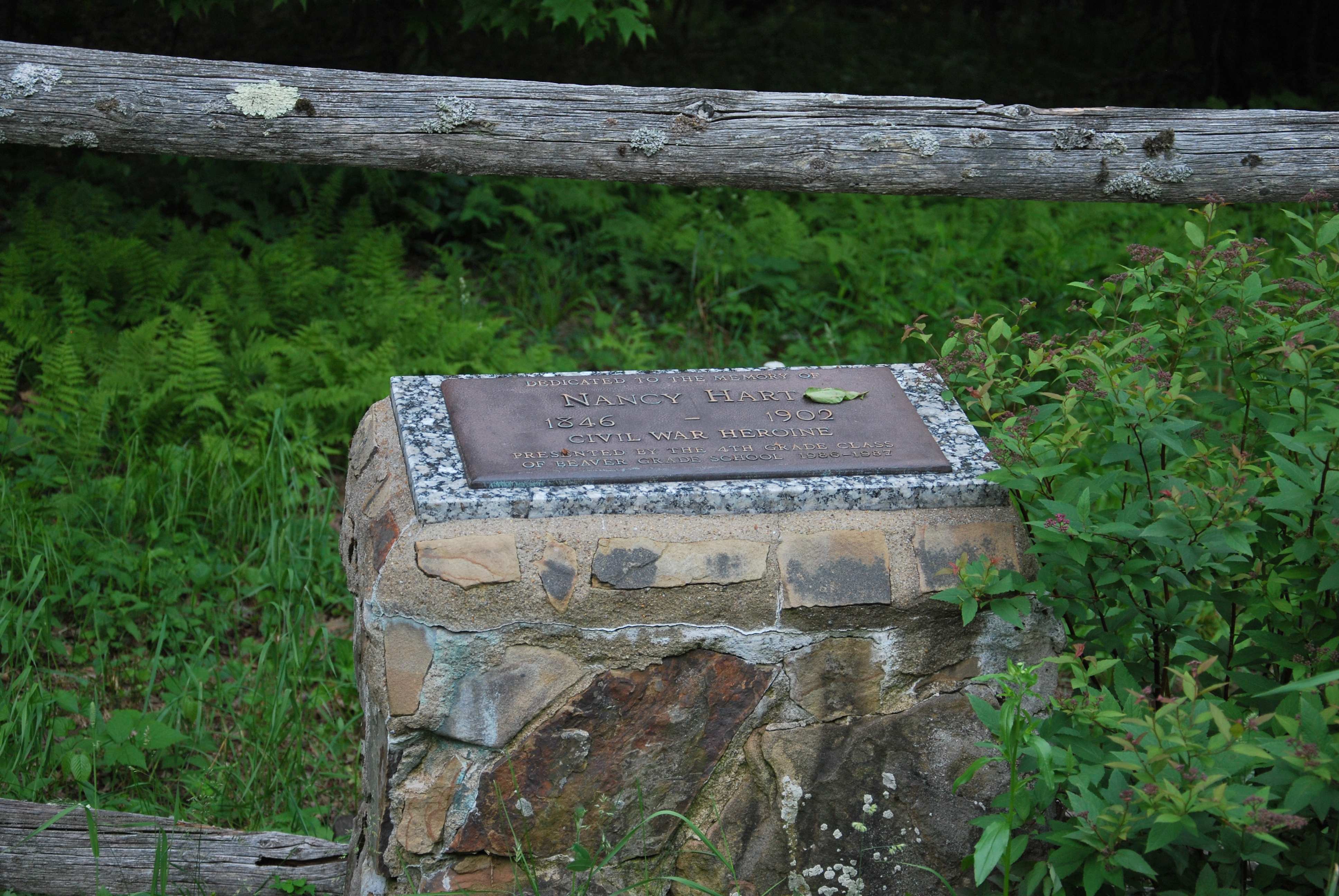 Nancy Hart Memorial