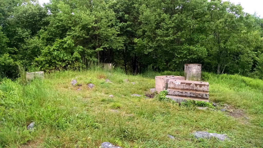 Remaining concrete footers
