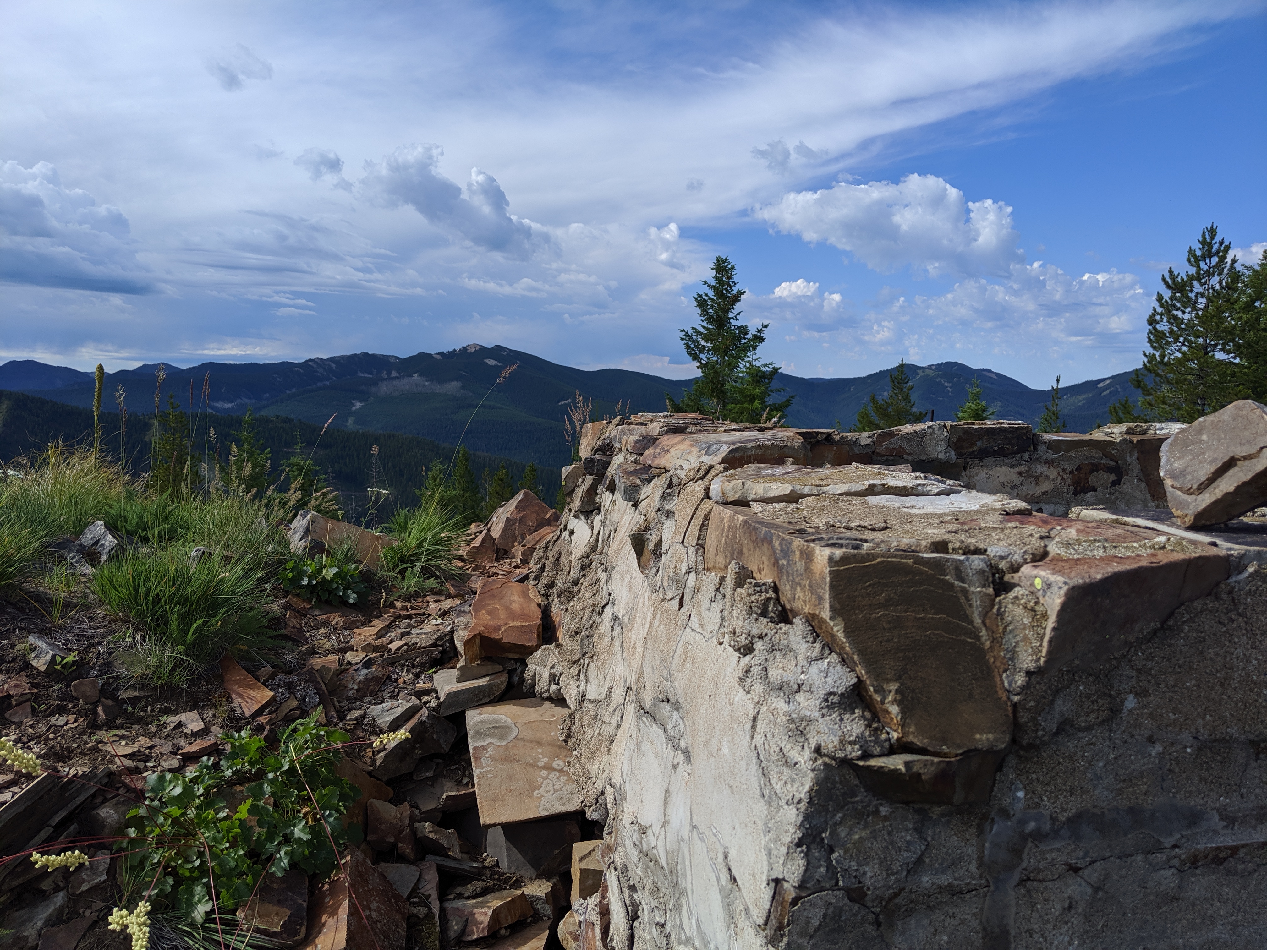 Lookout foundation remains