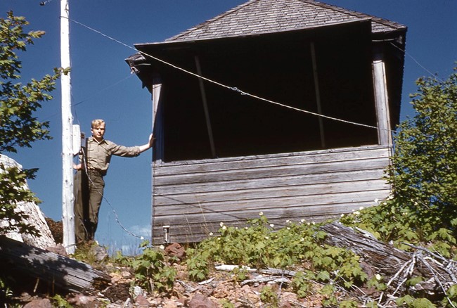 Buckskin Point Lookout 1954