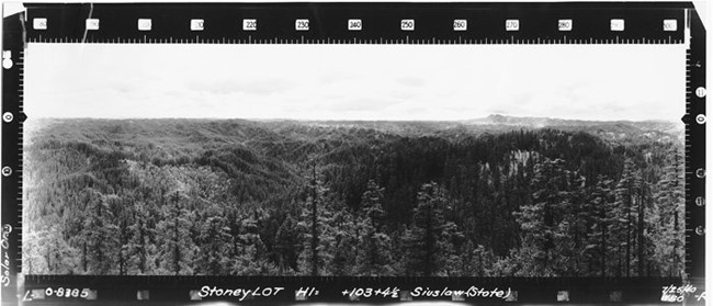 Stony Point Lookout panoramic 7-25-40