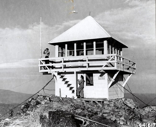 Kettle Rock Lookout - 1945