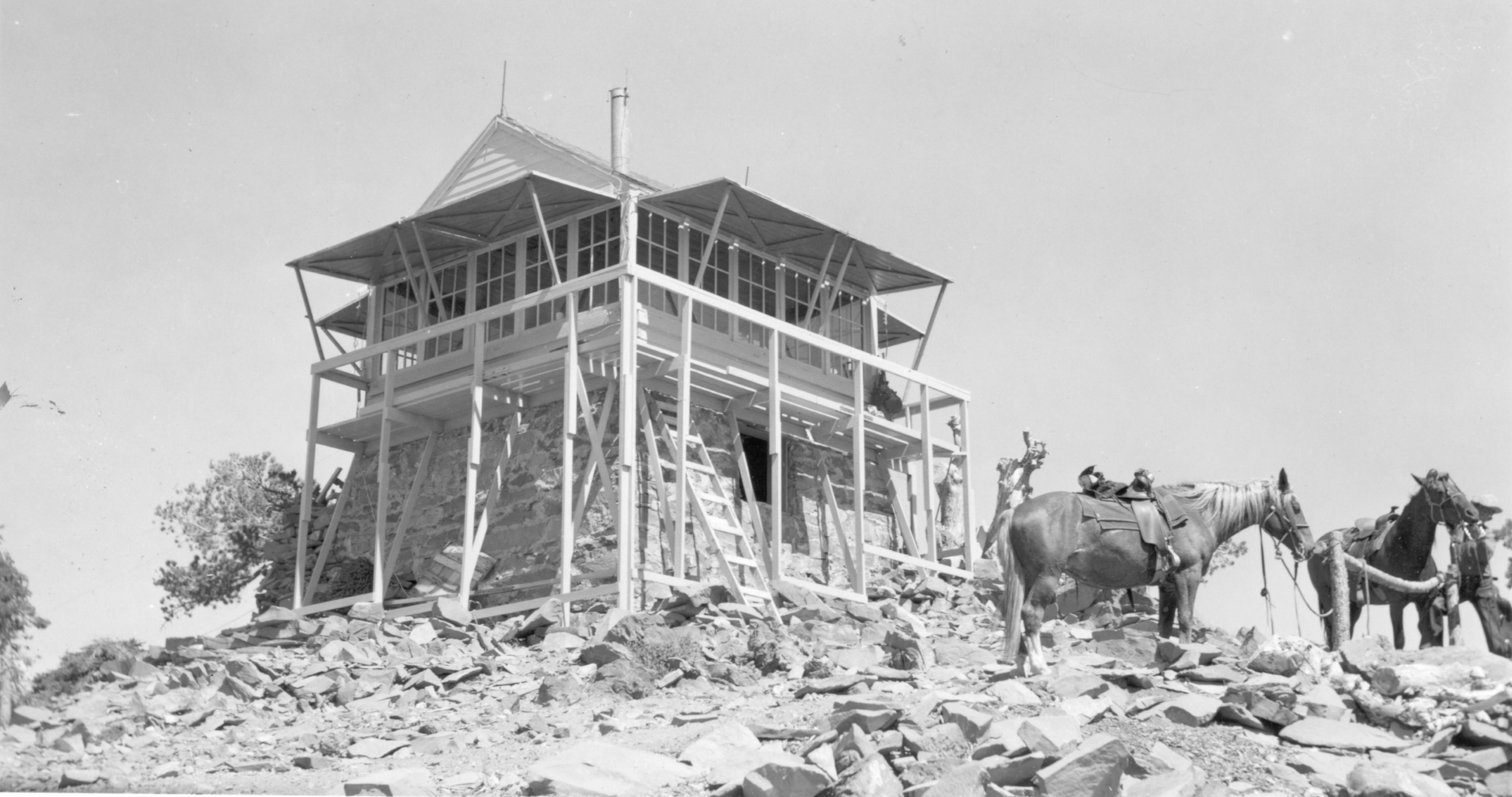 Devils Peak Lookout 1956