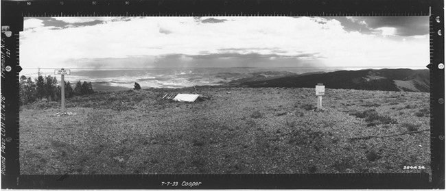 Round Pass Lookout panoramic 7-7-1933