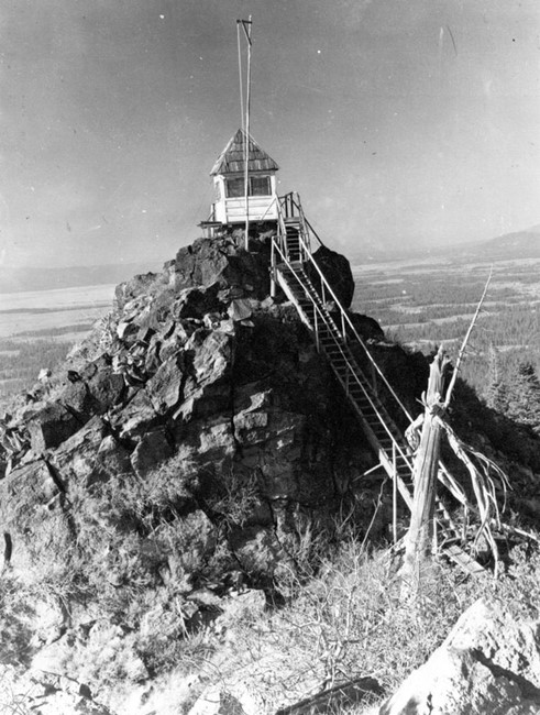 Shake Butte Lookout 1951