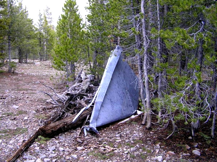 Slide Mountain Lookout site 2005