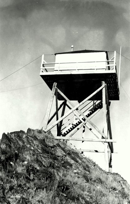 Chicken Hill Lookout 1942