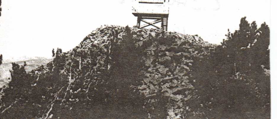 Crane Mountain Lookout 1958