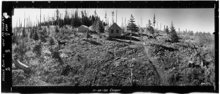 Hillockburn Lookout panoramic 10-25-1933