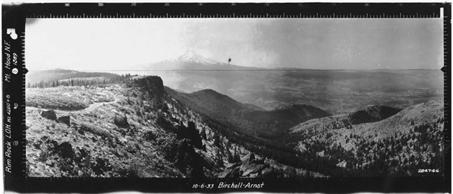 Rimrock South Lookout panoramic 10-6-1933