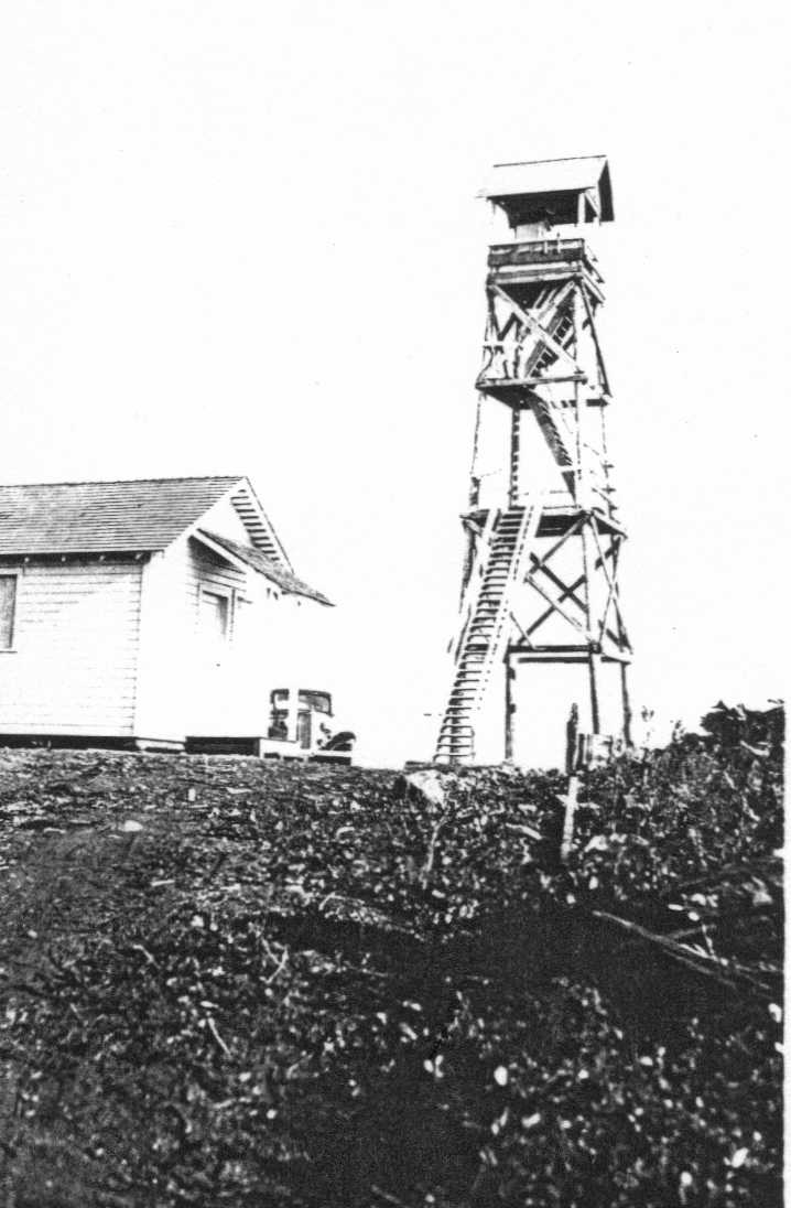 Benson Mountain Lookout 1934 - 1950's
