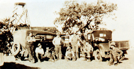 Crew on Pratt Mountain