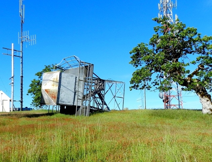 1930's tower down sometime prior to 2011