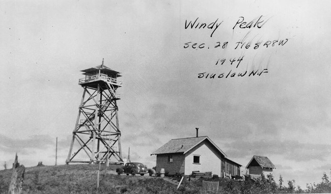 Windy Peak Lookout 1944