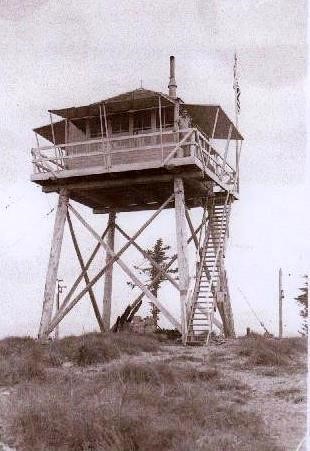 Adams Mountain Lookout 1940