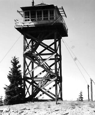 Brushy Bald Lookout 1962