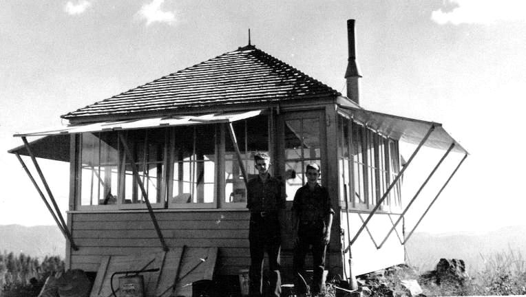 Cinder Prairie Lookout 1944