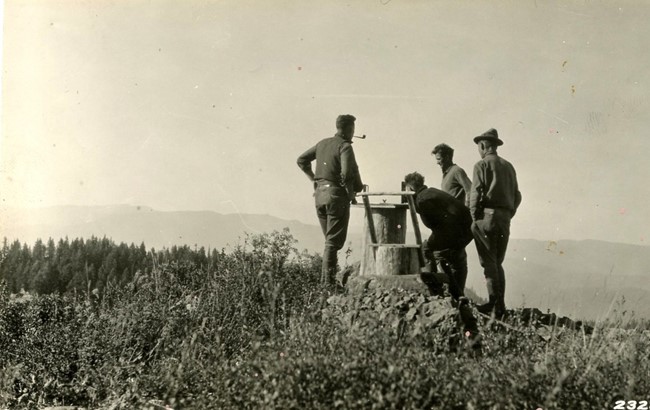Cinder Prairie Lookout 1927