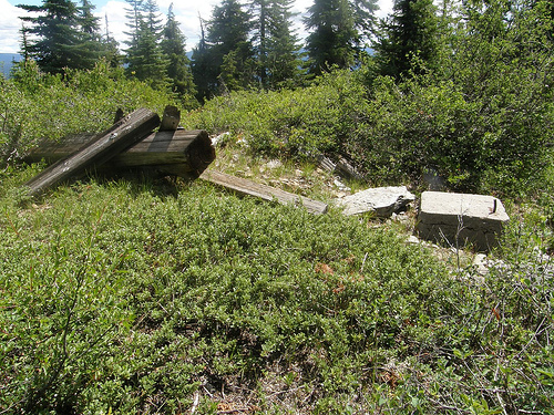 Elephant Mountain Lookout site 2007