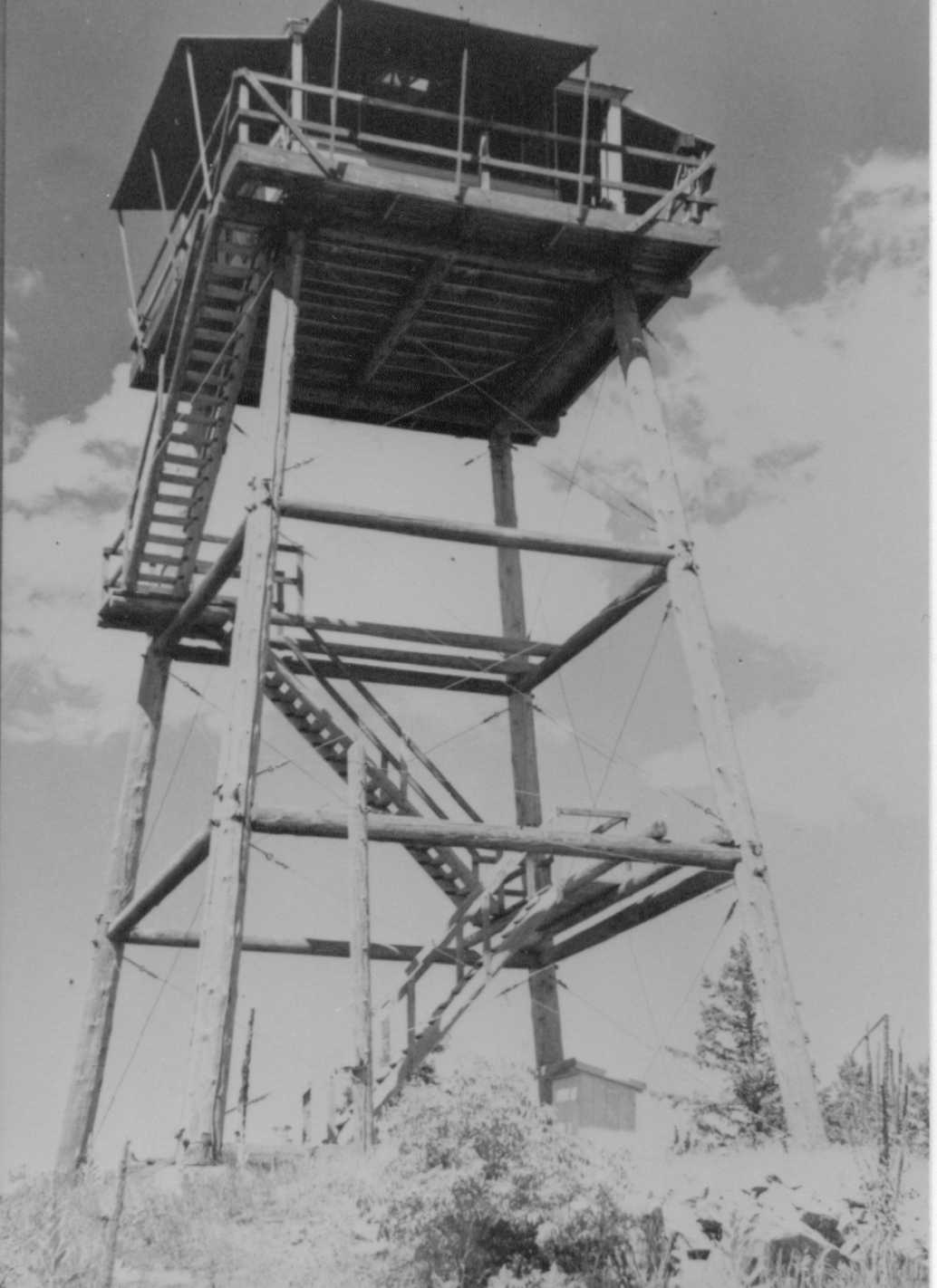 Fredenburg Butte Lookout 1937 - 1969