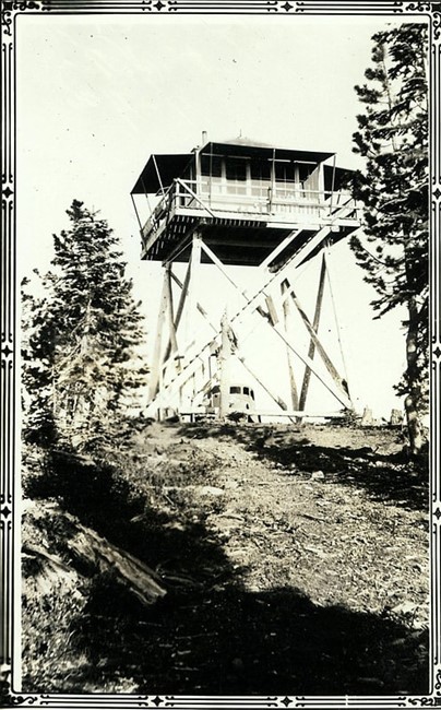 Kelsay Mountain Lookout 1936