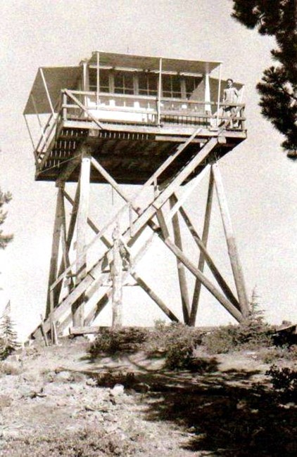 Kelsay Mountain Lookout 1943