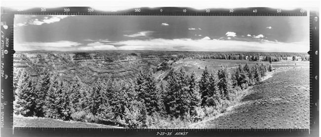 Potamus Point Lookout panoramic 7-23-1935