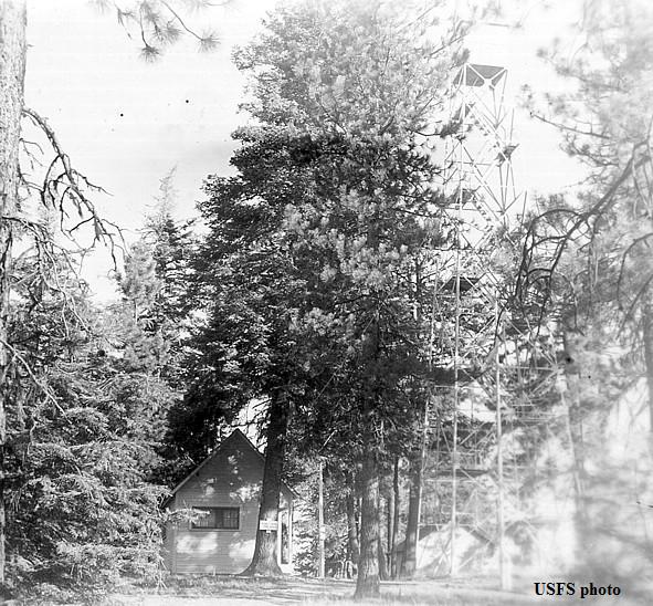 Wildcat Mountain Lookout 1920's - 1932