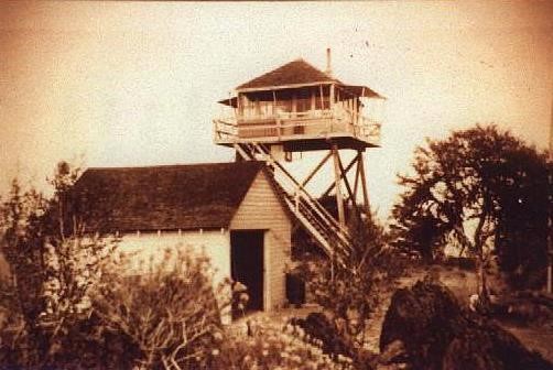 Wolf Mountain Lookout 1942