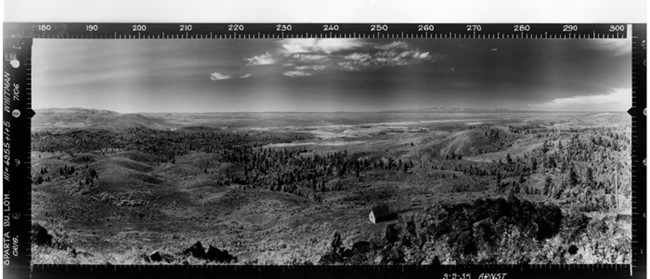 Sparta Butte Lookout panoramic 9-9-1935