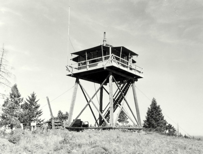 Tiptop Mountain Lookout 1961
