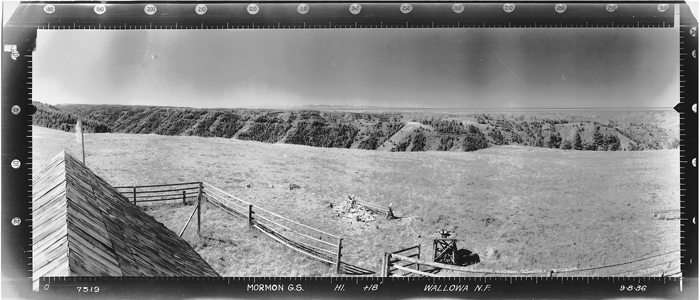 Mormon Mountain (G.S.) Lookout panoramic 9-8-1936