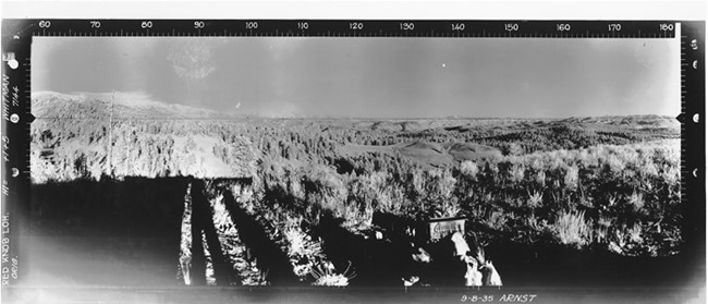 Red Knob Lookout panoramic 9-9-35