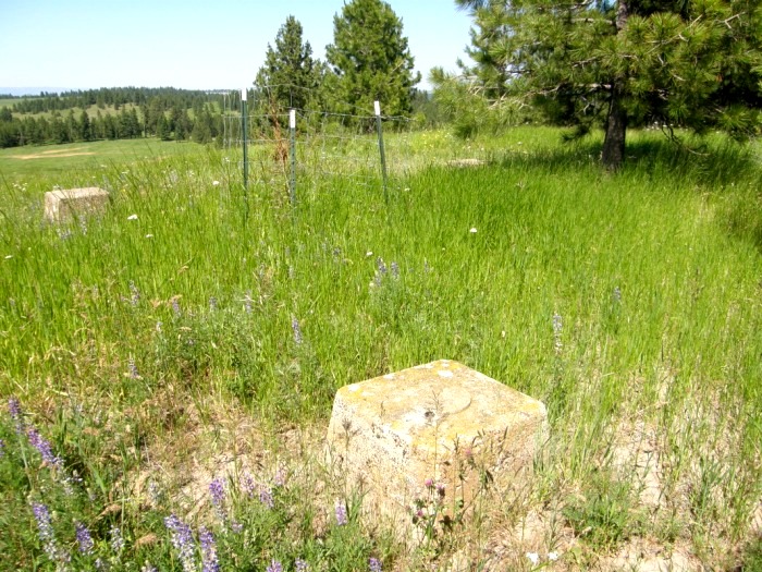 Wood Butte Lookout site 2009