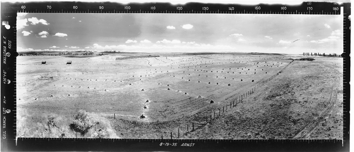 Gill Ranch Lookout panoramic 8-19-1935