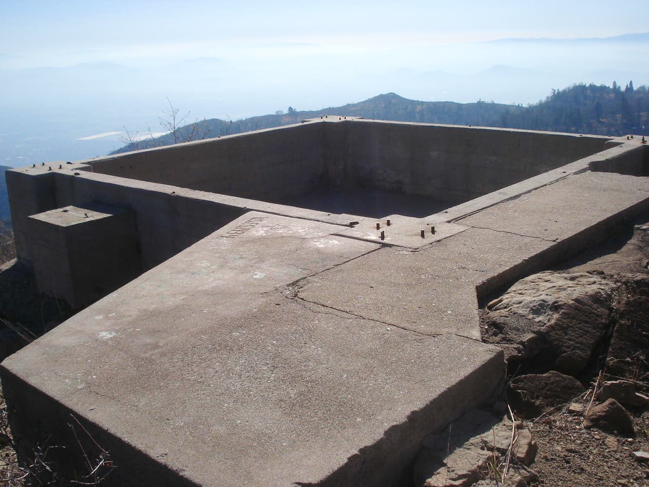 Foundation remains - 2008 