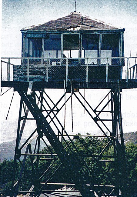 Cajon Mountain Lookout  - Circa 1990