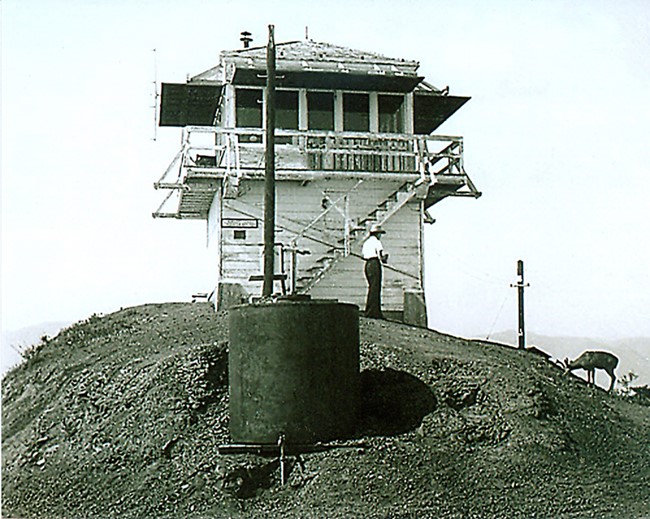 Nordhoff Peak Lookout - 1944