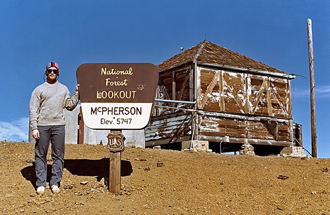 McPherson Mountain Lookout - 1984