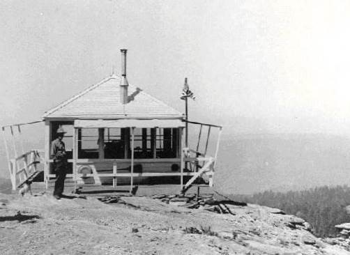 Bill Johnson - Pinecrest Peak Lookout - 1935 
