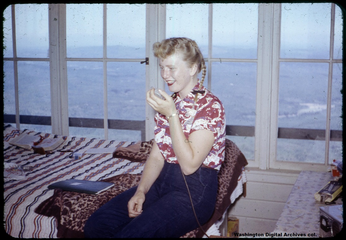 Abernathy Mountain Lookout 1953