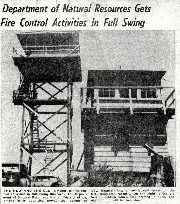 Dow Mountain Lookout 1963