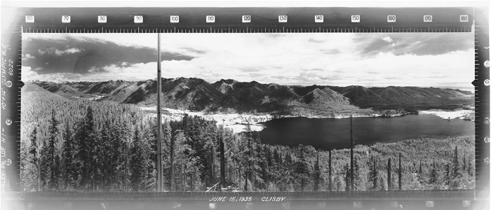 Higley Peak Lookout panoramic 6-15-35 (Southeast)