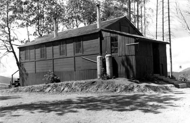 LePerron Peak Lookout - Temporary Cabin - Circa 1942