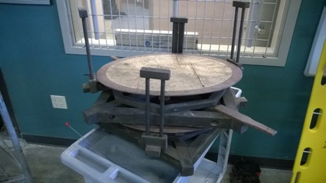 Tahuya Lookout firefinder at DNR facility 2016